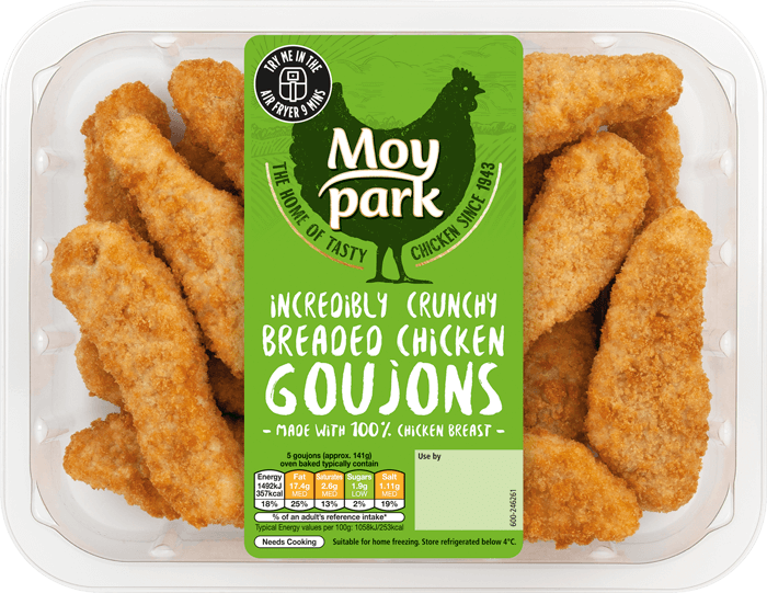 Moy Park Chicken - Breaded Chicken Goujons