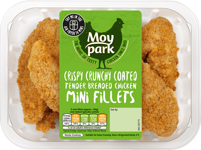 Moy Park Chicken - Breaded Mini Fillets