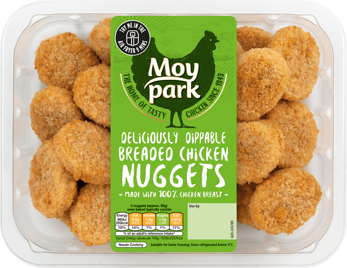 Moy Park Chicken - Breaded Chicken Nuggets