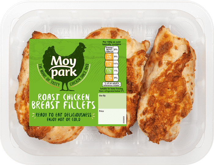 Moy Park Chicken - Roast Chicken Breast Fillets