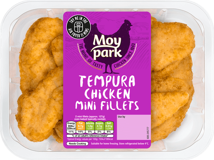 Moy Park Chicken - Tempura Chicken Mini Fillets